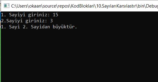 csharp-girilen-sayilari-karsilastir