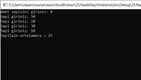 girilen-sayilarin-ortalamasi