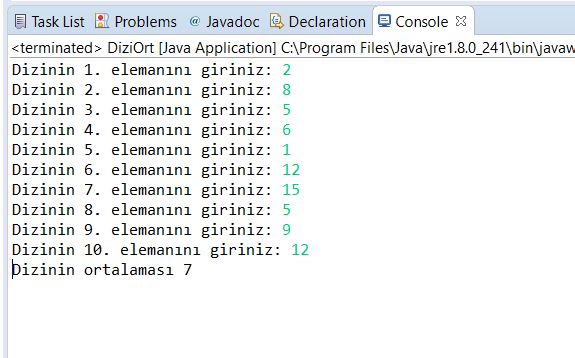 java-dizi-ortalaması-hesaplama